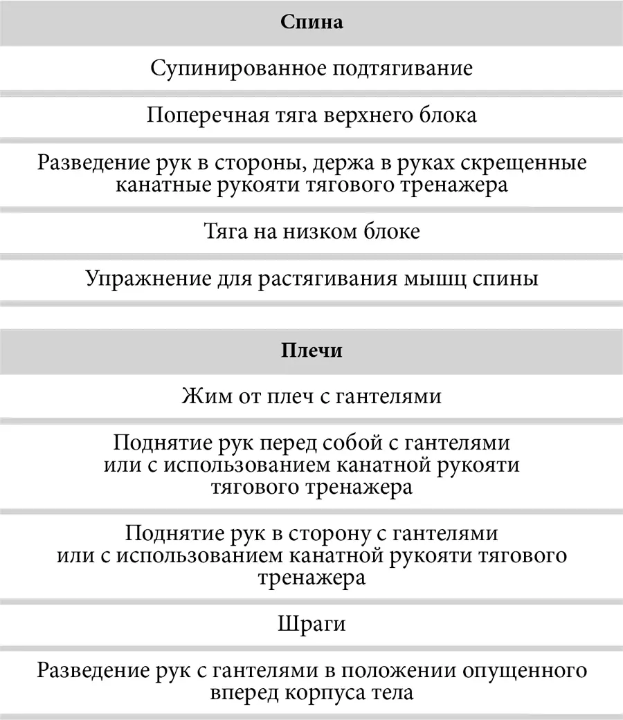 Примеры планов тренировок Готовы приступить к работе Далее я опишу в общих - фото 31