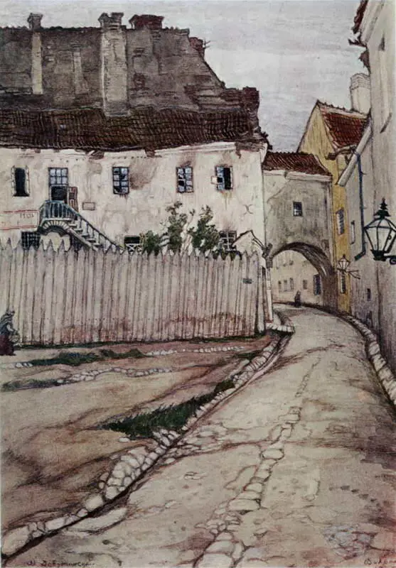 Вильна Трущобы Акварель гуашь 1907 Автопортрет Гуашь акварель 1910 - фото 110