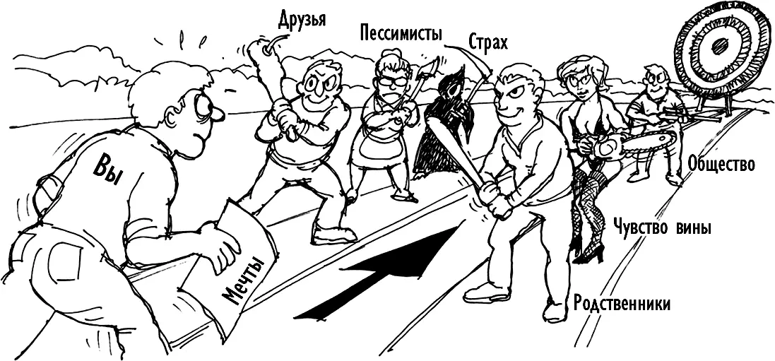 Многим людям в процессе достижения целей труднее всего дается следовать своим - фото 7