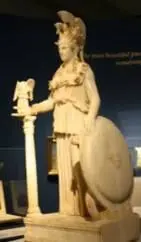 Афина Варвакиона 200250 гг Национальный Археологический музей Афин Вид - фото 336