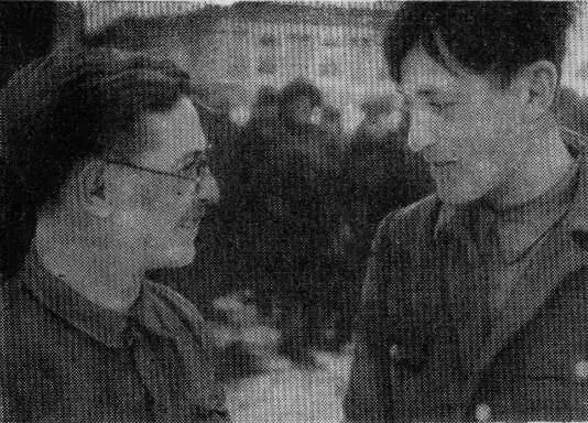 Альберт и инструктор политотдела А А Калегаев Когда в сводках Совинформбюро - фото 23