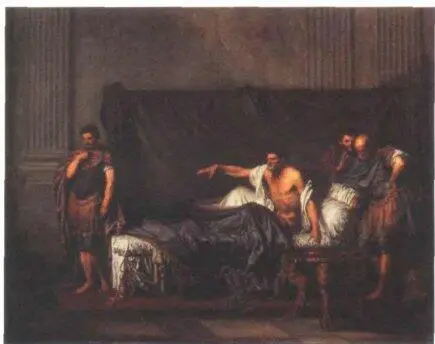 ЖанБатист Грёз Септимий Север и Каракалла 1769 Париж Лувр Картина была - фото 25