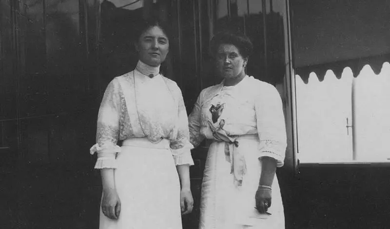 АВ Гендрикова и АА Вырубова на яхте Штандарт 1913 г Великий Князь - фото 28
