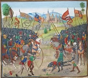 Сражение при Нахере 1367 г из хроник Фруассара Мир продолжался только - фото 16