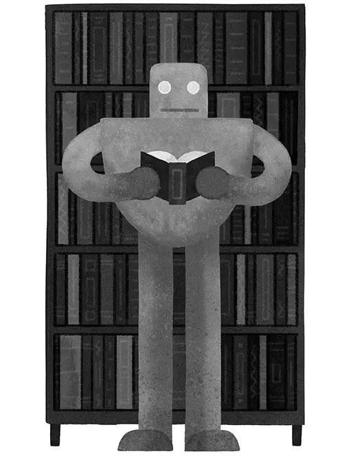 Пока хозяйка работала гости сами себя развлекали Роз часами рылась на книжных - фото 55
