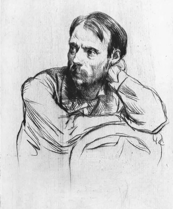 Марселен Дебутен Ренуар Ок 1876877 Офорт 1611 см Национальная - фото 12