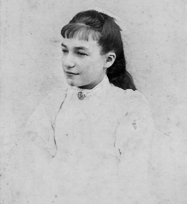 Жанна Бодо в возрасте 16 лет когда она начала обучаться живописи у Ренуара - фото 18