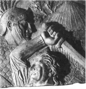 Рельеф на триумфальной арке Константина Mattesini S Les legions Romaines - фото 17