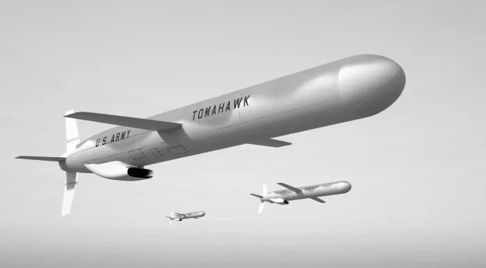 Трехмерная визуализация американской ракеты Tomahawk Еще один оборонный - фото 20