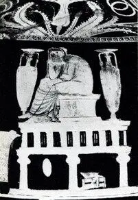 253 Скорбящая Ниоба Фрагмент росписи амфоры Около 340 г до н э Таранто - фото 259