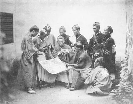 Сацумские самураи во время антисёгунской войны Босин 14 марта 1868 года - фото 6