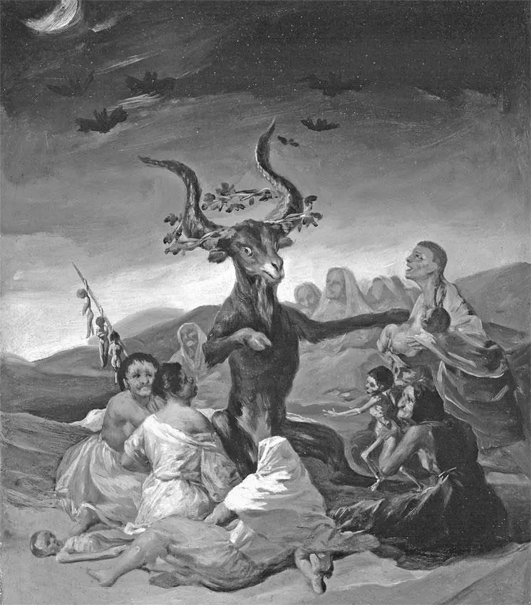 Шабаш ведьм Франсиско Гойя 17971798 годы Музей Ласаро Гальдиано Мадрид - фото 14