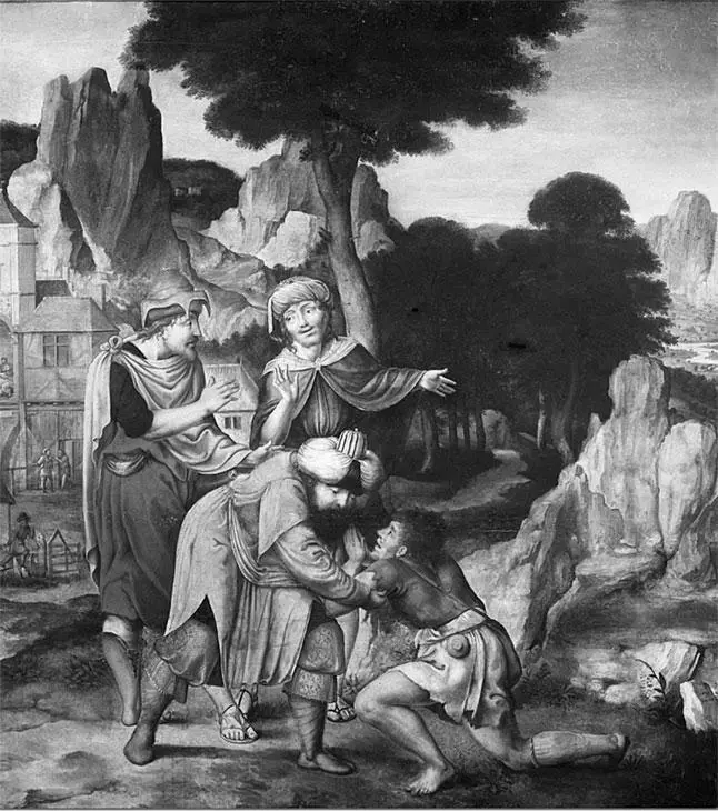 Возвращение блудного сына Корнелис Массейс 1538 год Рейксмюзеум Амстердам - фото 28
