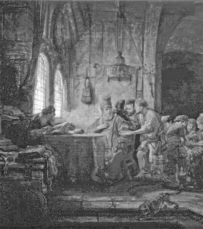 Притча о работниках на винограднике Рембрандт Харменс ван Рейн 1637 год - фото 29