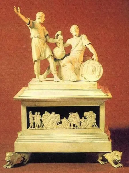 Памятник Минину и Пожарскому Настольная скульптура Работа А Коржавина - фото 96