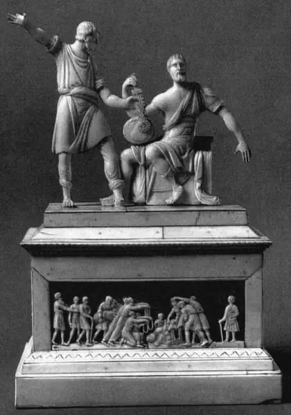 Памятник Минину и Пожарскому Настольная скульптура Работа А Коржавина - фото 97