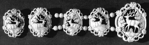 Браслет Вторая половина XIX в ГЭ ЭРК316 125564 Лорнет в костяной - фото 101