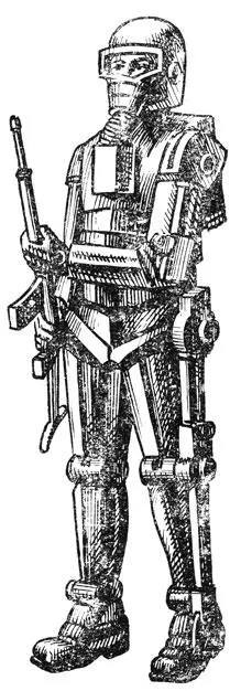 Рис 2 Проект разработанного в США костюма атомного пехотинца - фото 25