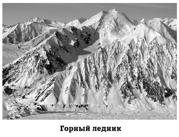 Горные ледники образуются на вершинах гор откуда движутся вниз по склонам под - фото 80