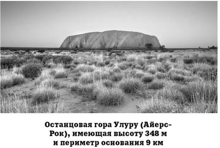 Рельеф большей части материка равнинный На равнинах можно увидеть останцовые - фото 121
