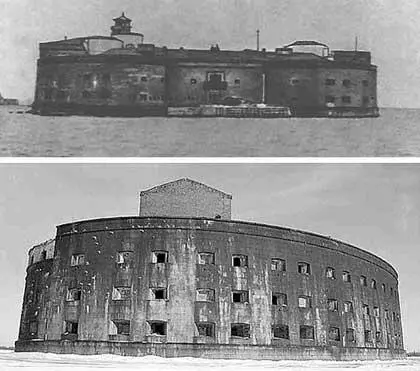 Рис 17 Форт Александр I Верхняя фотография сделана Н М Берестеневым в - фото 7