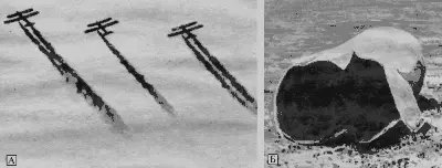 Рис 113 Применение иприта с помощью ВАПов А Самолеты оборудованные - фото 13