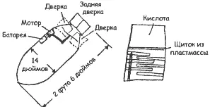 Схема бомбы нарисованная старшим лейтенантом Квинном Бомбы которые - фото 64