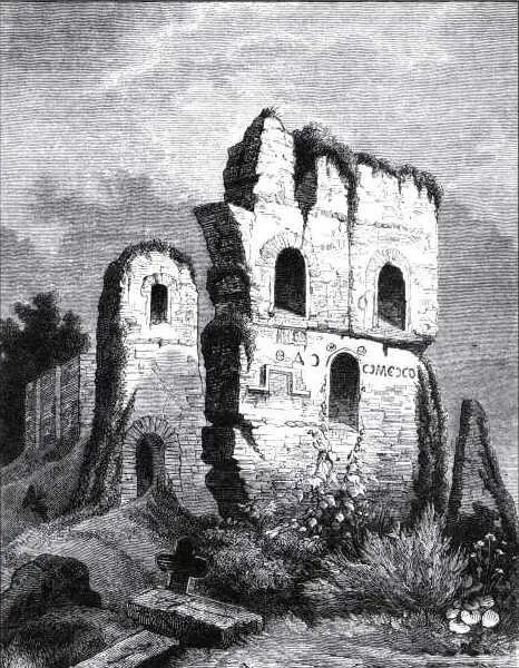 Остатки Десятинной церкви Х в до ее сноса Вид XIX в Крещение Новгородской - фото 186