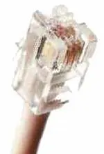 Рис 445 Наконечник RJ45для подсоединения к компьютеру Каждый проводник - фото 122