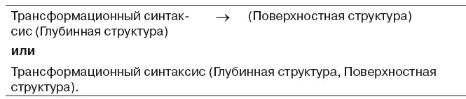 В случае конкретной поверхностной структуры Я боюсь существует глубинная - фото 91