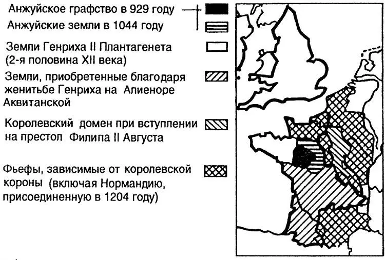 7 Передачи графства Анжу На Востоке франкское воинство потерпело неудачу - фото 12
