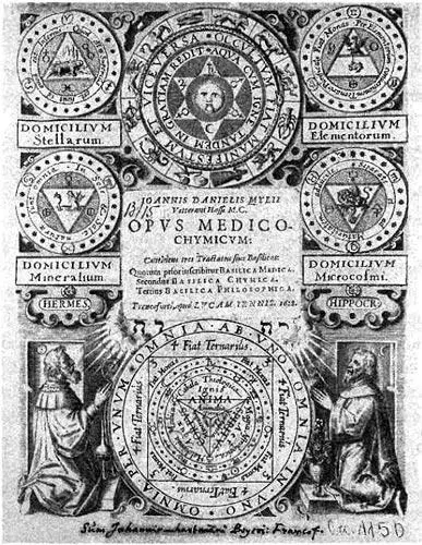 Иоганн Даниэль Милиус Opus medicochymicum Глиф Милиуса с двух сторон - фото 27