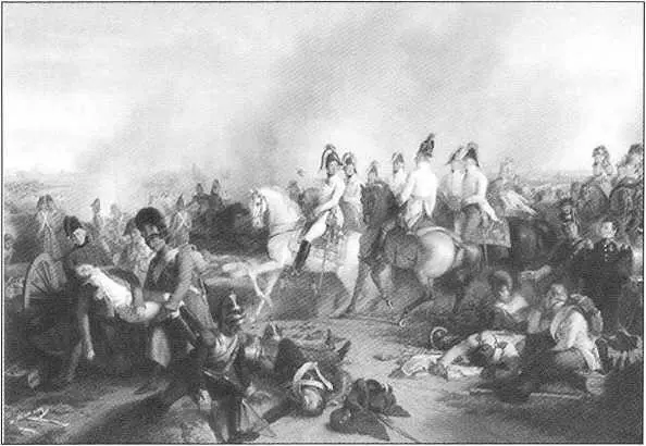 Эрцгерцог Карл в битве под Асперном 1809 года И П Крафт 1822 Граф А И - фото 7