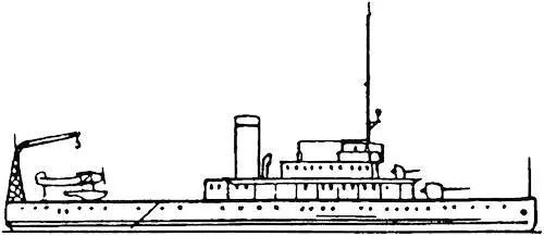 Канонерская лодкаавиатранспорт ТяйШен Водоизмещение 932 т скорость 16 - фото 14