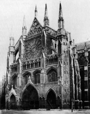 Северный трансепт около 1878 г На фотографии виден фасад каким он был до - фото 19