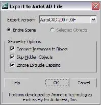 экспортирования Так при выборе формата Рис 47 Окно Export to AutoCAD File - фото 393