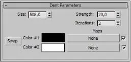 Рис 547 Свиток Dent Parameters Карта Dent Шероховатость также хороша - фото 449
