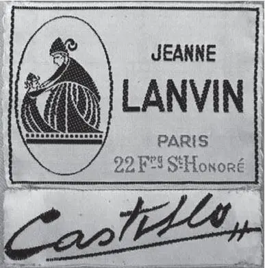 Гриф Дома моды Ланвен при Кастильо 1950 Каковы же были ваши истинные мысли - фото 122