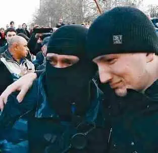 Встреча беркутовцевкрымчан вернувшихся с киевского Майдана В отряды - фото 152