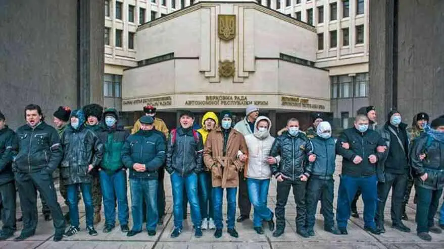К началу марта в рядах самооборонцев уже было более 11 тысяч человек 1329 - фото 153