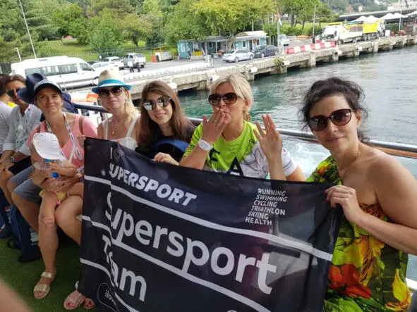 После прогулки на катере I love supersport устраивала командную тренировку - фото 35