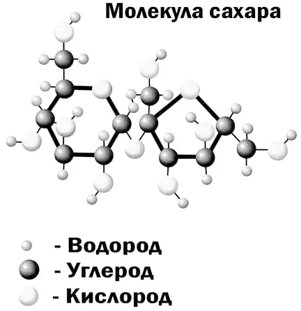 Рис 16 Вот как устроена самая мелкая частичка кондитерского сахара Лактоза - фото 17