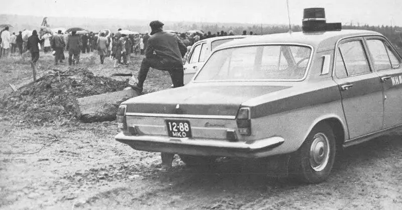 Москва 15 сентября 1974 года Бульдозерное побоище После бульдозеров - фото 21