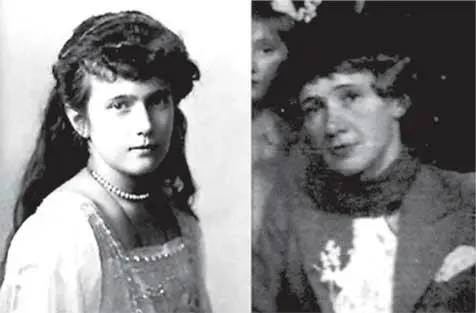 Анастасия и Нора Крюгер 1940е годы Алексей и Жорж Жудин незадолго до - фото 2