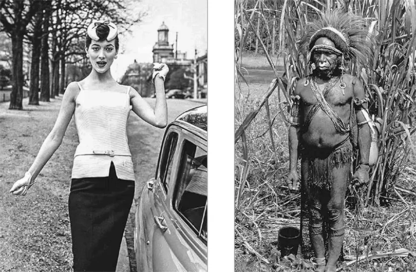 Homo sapiens культурное чудо Такие разные представления о шике Париж 1950х - фото 164