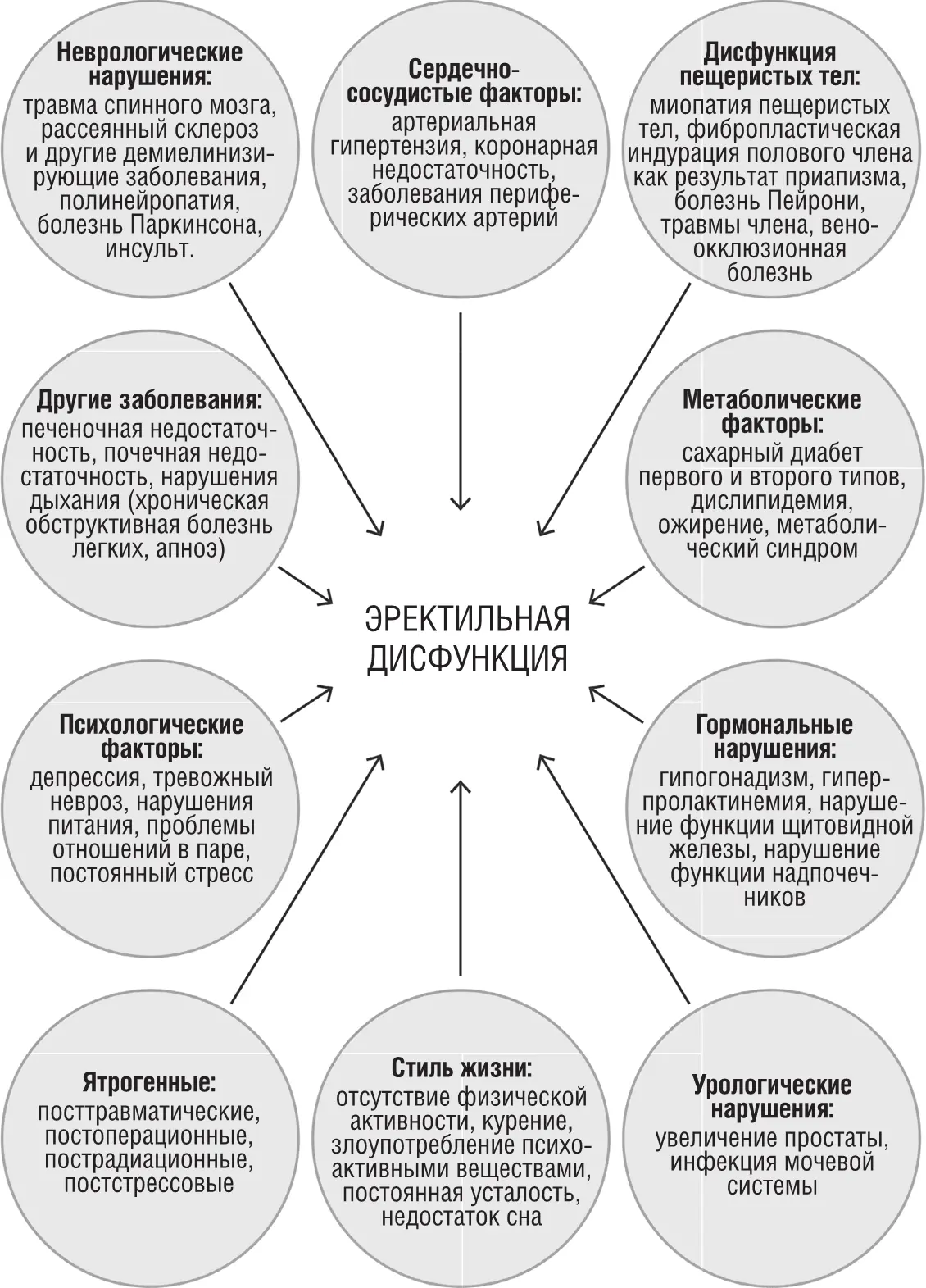 Факторы риска наступления нарушений эрекции у мужчины по Михалу ЛевСтаровичу - фото 20