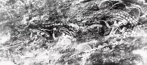 Рис 44 Наскальный рисунок из ТинТазарифта в районе ТассилиАнжера на юге - фото 78