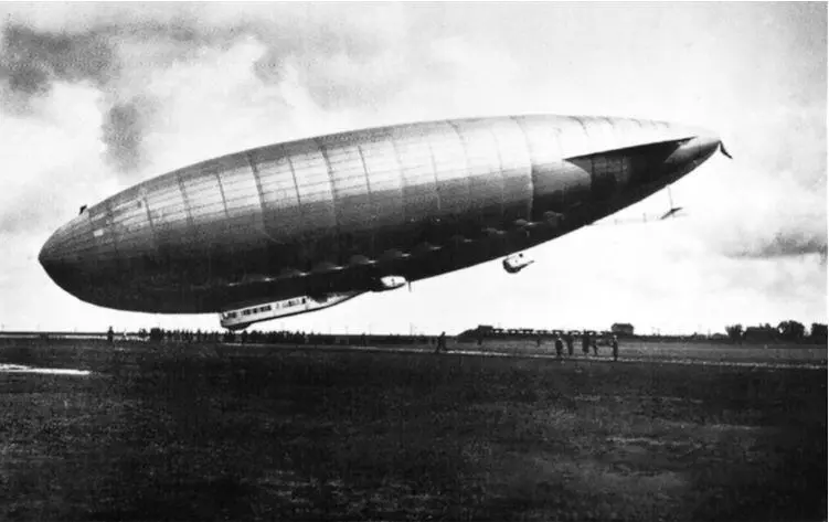 Дирижабль N1 до переоборудования для арктического перелёта 19241925 годы - фото 52