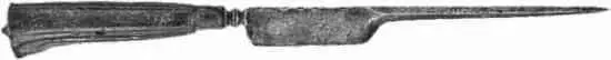Рис 45 Coltello a passacorda нож с шилом общая длина 325 см Генуя XVIII - фото 104