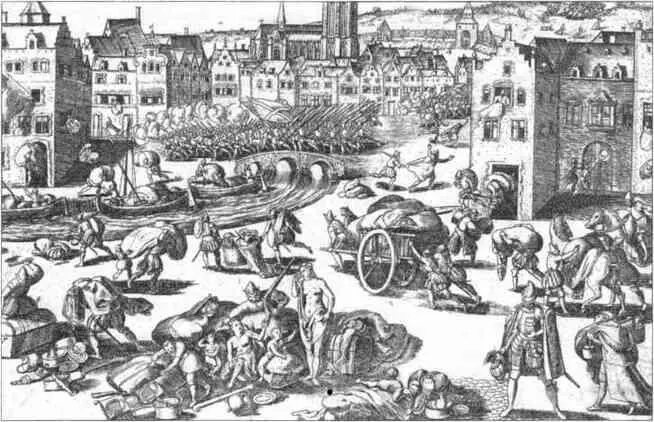 Рис 21 Разграбление Мехелена в 1572 г Франс Хогенберг 1572 г Но вернёмся к - фото 188